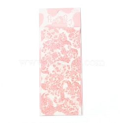 Laser Paper Stickers, for DIY Scrapbooking, Photo Album Decoration, Pig Pattern, 14.5~14.6x6.4~6.6x0.02cm(DIY-I070-A01)