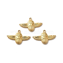 Ion Plating(IP) 304 Stainless Steel Pendants, Bird Charms, Real 18K Gold Plated, 20x12x2.5mm, Hole: 1.6mm(X-STAS-I197-007G)