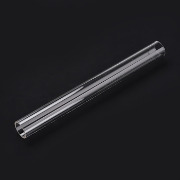 Acrylic Rolling Pin, Hollow Round Tube Clay Roller, DIY Polymer Clay Tool, Clear, 19.5x2cm, Inner Diameter: 1.6cm