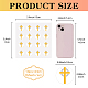 8 Sheets Plastic Waterproof Self-Adhesive Picture Stickers(DIY-WH0428-021)-2