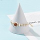 Glass & Shell Pearl Bead Bracele(BJEW-TA00180-02)-4
