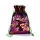 Pochettes de rangement en tissu de coton halloween(ABAG-A005-01D)-3