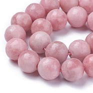 Natural Pink Opal Beads Strands, Grade AB, Round, 12mm, Hole: 1mm, about 32pcs/strand, 14.9 inch(38cm)(G-G772-02-A)