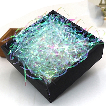 Colorful Raffia Crinkle Cut Paper Shred Filler, for Gift Wrapping & Easter Basket Filling, Colorful, 3mm, 30g/bag