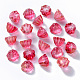 Transparent Spray Painted Glass Beads(X-GLAA-T016-32A)-1