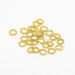 Golden Ring Iron Close but Unsoldered Jump Rings(X-JRG4mm)