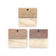 Resin & Walnut Wood Pendants(RESI-T023-19A)-1