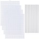 4 Sheets Rectangle Plastic Mesh Canvas Sheets(DIY-CP0012-72A)-1