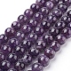 Natural Amethyst Beads Strands(G-G099-10mm-1)-1