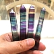 Natural Colorful Fluorite Pointed Prism Bar Home Display Decoration(G-PW0007-098A)-3