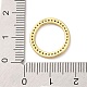 Rack Plating Brass Micro Pave Clear Cubic Zirconia Linking Rings(KK-P261-06G)-3
