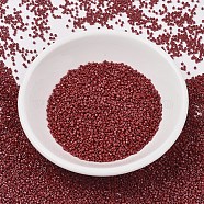 MIYUKI Delica Beads, Cylinder, Japanese Seed Beads, 11/0, (DB2354) Duracoat Opaque Dyed Shanghai Red, 1.3x1.6mm, Hole: 0.8mm, about 10000pcs/bag, 50g/bag(SEED-X0054-DB2354)