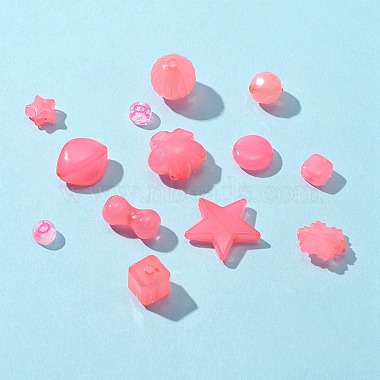 Mixed Shapes Imitation Jelly Acrylic Beads(MACR-FS0001-29)-4