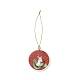 Décoration pendentif en acrylique sur le thème de Noël(HJEW-G021-01E)-2
