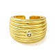 Brass with Cubic Zirconia Rings(RJEW-B057-01G-03)-2