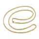 304 Stainless Steel Necklaces(X-NJEW-E080-08G)-1