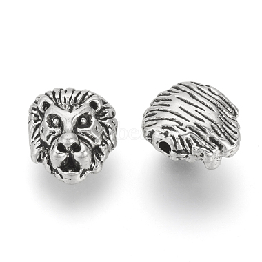 Lion Alloy Beads