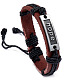 Adjustable Cowhide Cord Bracelets for Men(BJEW-PW0001-08A)-1