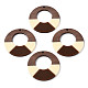Resin & Walnut Wood Pendants(RESI-S389-068A-A12)-1