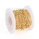 Brass Paperclip Chains(CHC-G007-03G)-5