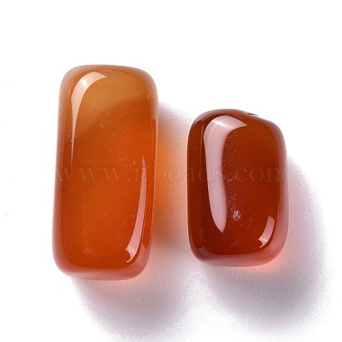 Perles naturelles en agate rouge(G-M379-17)-2