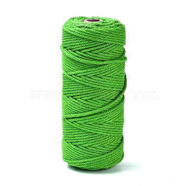 3mm Spring Green Cotton Thread & Cord