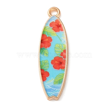 Printed Alloy Pendants(AL-CBAFB12-01C)-1