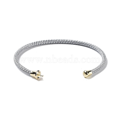 Silver Stainless Steel Cuff Bangles