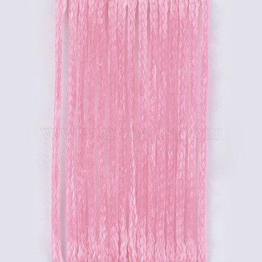 1mm HotPink Waxed Polyester Cord Thread & Cord