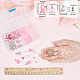 DIY Breast Cancer Awareness Bracelet Making Kit(DIY-SC0021-74)-3