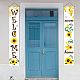 Hanging Polyester Banner Sign for Home Office Front Door Porch Welcome Decorations(HJEW-WH0011-20J)-5