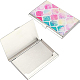Эпоксидная коробка для хранения визитных карточек ручного типа(AJEW-WH0013-22)-1