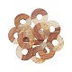 Transparent Resin & Walnut Wood Pendants(RESI-CJ0001-50)-4