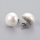Shell Pearl Beads Ear Studs(EJEW-JE02894-03)-1