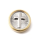 Two Tone Brass Beads(KK-D255-02GP-01)-1