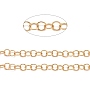 304 Stainless Steel Rolo Chains Chain(CHS-F011-08F-G)