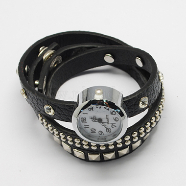 Adjustable PU Leather Watches(WACH-R178-08)-1