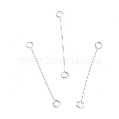 2.5cm Stainless Steel Color 316 Surgical Stainless Steel Double Sided Eye Pins