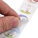 8 Patterns Easter Theme Self Adhesive Paper Sticker Rolls(X1-DIY-C060-03K)-4