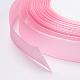 Breast Cancer Pink Awareness Ribbon Making Materials Single Face Satin Ribbon(SRIB-Y004)-2