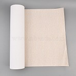 Linen Blend Coated Canvas, Painting Cloth for Oil Painting Artist Professional Drawing, Beige, 370x0.2mm, 10m/roll(DIY-WH0591-562)