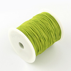 Nylon Thread, Yellow Green, 1.5mm, about 120.29 yards(110m)/roll(NWIR-R013-1.5mm-231)