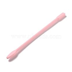 Iron Stirring Rod, Coverd with Food-grade Silicone, Stick, Pink, 160x9x5mm(TOOL-D001-02B-04)