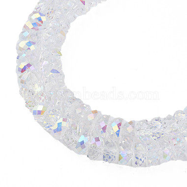Electroplate Transparent Glass Beads Strands(X-EGLA-N002-37-C01)-3