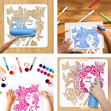 PET Hollow Out Drawing Painting Stencils(DIY-WH0405-0066)-4