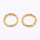 Iron Textured Jump Rings(IFIN-D086-02-G)-1
