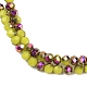 Electroplate Glass Beads Stradns(EGLA-H114-02B-11)-2