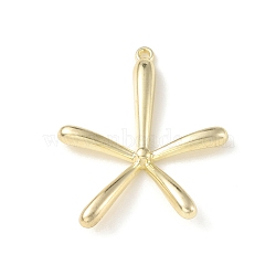 Alloy Pendants, Flower Charms, Light Gold, 36x30x4mm, Hole: 1.4mm(PALLOY-E029-01LG)