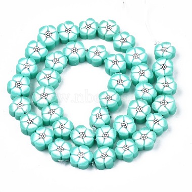 Handmade Polymer Clay Beads Strands(CLAY-S096-042A)-2