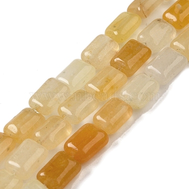 Rectangle Topaz Jade Beads